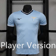 Player Version 2024-2025 Lazio Blue Thailand Soccer Jersey AAA-888