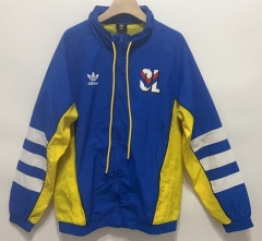 2024-2025 Olympique Lyonnais Blue&Yellow Thailand Trench Coats-0255
