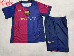 2024-2025 Special Version Barcelona Red&Blue Kid/Youth Soccer Uniform-507