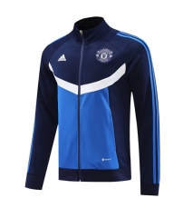 2024-2025 Manchester United Royal Blue Thailand Soccer Jacket-LH