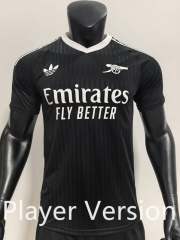Player Version 2024-2025 Arsenal Black Thailand Soccer Jersey AAA-SJ