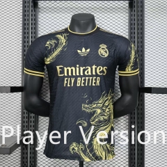 Player Version 2024-2025 Special Version Real Madrid Black Thailand Soccer Jersey AAA-888