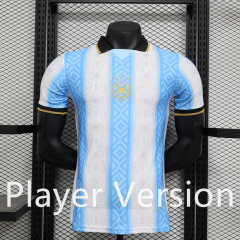 Player Version 2025-2026 Special Version Argentina Blue&White Thailand Soccer Jersey AAA-888