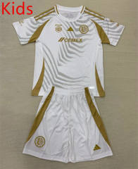 2024-2025 Tigres UANL 2nd Away White Kids/Youth Soccer Uniform-AY