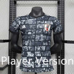 Player Version 2025-2026 Special version Japan Black&Gray Thailand Soccer Jersey AAA-888