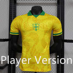 Player Version 2025-2026 Special Version Brazil Yellow Thailand Soccer Jersey AAA-888