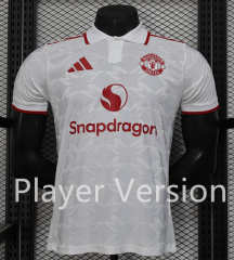 Player Version 2025-2026 Special Version Manchester United White Thailand Soccer Jersey AAA-888