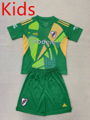 2024-2025 CA River Plate Goalkeeper Green Soccer Uniform-AY
