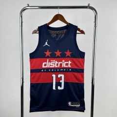 2025 Jordan Version Washington Wizards Royal Blue #13 NBA Jersey-311