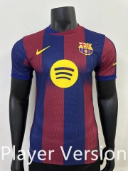 Player Version 2025-2026 Barcelona Home Red&Blue Thailand Soccer Jersey AAA-6905