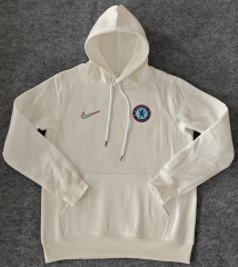 Player Version 2024-2025 Chelsea White Thailand Soccer Tracksuit With Hat-CS