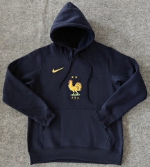 Player Version 2024-2025 France Royal Blue Thailand Soccer Tracksuit With Hat-CS