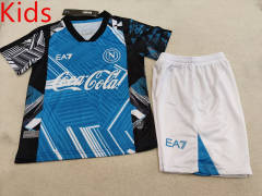 2024-2025 Napoli Blue Kids/Youth Soccer Uniform-507