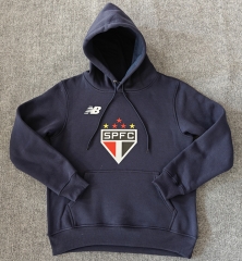 2024-2025 Sao Paulo Futebol Clube Royal Blue Thailand Soccer Tracksuit With Hat-LH