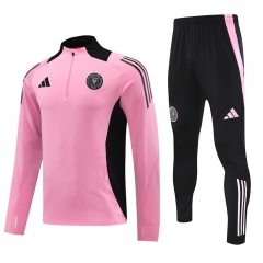 Player Version 2024-2025 Inter Miami CF Pink Thailand Soccer Tracksuit-4627