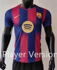 Player Version 2025-2026 Barcelona Red&Blue Thailand Soccer Jersey AAA-807