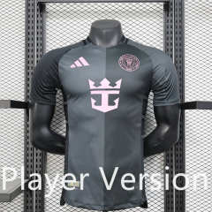Player Version 2025-2026 Inter Miami CF Away Black Thailand Soccer Jersey AAA-888