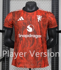 Player Version 2025-2026 Special Version Manchester United Red Thailand Soccer Jersey AAA-888