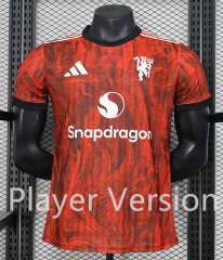 Player Version 2025-2026 Special Version Manchester United Red Thailand Soccer Jersey AAA-888