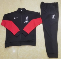 2024-2025 Liverpool Black Thailand Soccer Jacket Uniform-411