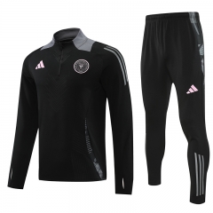 Player Version 2024-2025 Inter Miami CF Black Thailand Soccer Tracksuit-4627