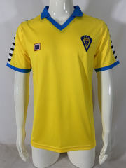 Retro Version 83-84 Cádiz CF Home Yellow Thailand Soccer Jersey AAA-503