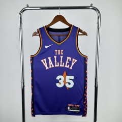 2025 City Edition Phoenix Suns Purple #35 NBA Jersey-311