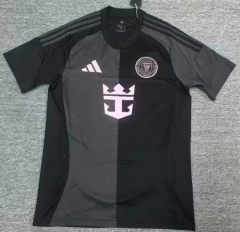 2025-2026 Inter Miami CF Away Black Thailand Soccer Jersey AAA