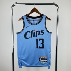 2025 City Edition Los Angeles Clippers Blue #13 NBA Jersey-311