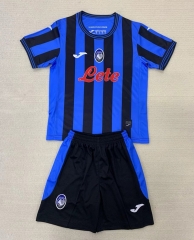 2024-2025 Atalanta BC Home Blue&Black Soccer Uniform-AY