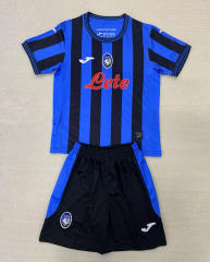 2024-2025 Atalanta BC Home Blue&Black Soccer Uniform-AY