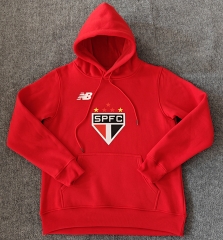 2024-2025 Sao Paulo Futebol Clube Red Thailand Soccer Tracksuit With Hat-LH