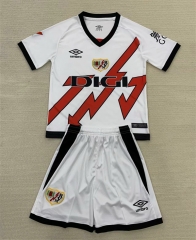 2024-2025 Rayo Vallecano Home White Soccer Unifrom-AY