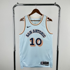 2025 City Edition San Antonio Spurs White #10 NBA Jersey-311