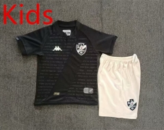 2024-2025 CR Vasco da Gama Goalkeeper Black Kids/Youth Soccer Uniform-2483