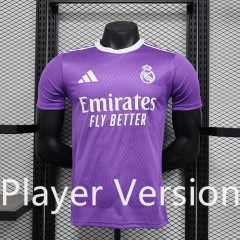 Player Version 2025-2026 Special Version Real Madrid Purple Thailand Soccer Jersey AAA-888