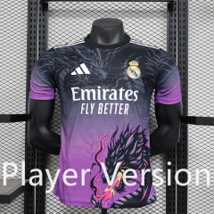 Player Version 2025-2026 Special Version Real Madrid Black&Purple Thailand Soccer Jersey AAA-888