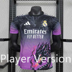Player Version 2025-2026 Special Version Real Madrid Black&Purple Thailand Soccer Jersey AAA-888
