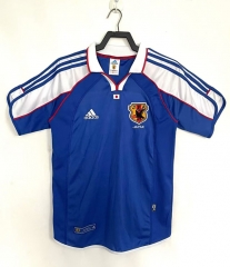 Retro version 2000 Japan Home Blue Thailand Soccer Jersey AAA-811