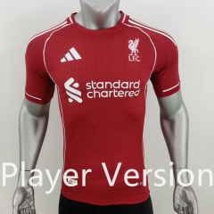Player Version 2025-2026 Liverpool Home Red Thailand Soccer Jersey AAA-7959