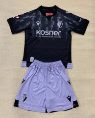 2024-2025 CA Osasuna 2nd Away Black Soccer Uniform-AY