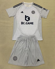 2024-2025 Leicester City 2nd Away Gray Soccer Uniform-AY