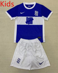 2024-2025 Birmingham City Home Blue&White Kid/Youth Soccer Uniform-AY