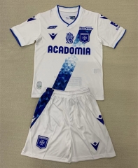 2024-2025 AJ Auxerre Home White Soccer Uniform-AY