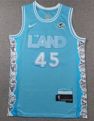 2025 City Edition Cleveland Cavaliers Blue #45 NBA Jersey-1380