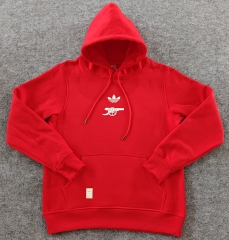 Player Version 2024-2025 Arsenal Red Thailand Soccer Tracksuit With Hat-LH