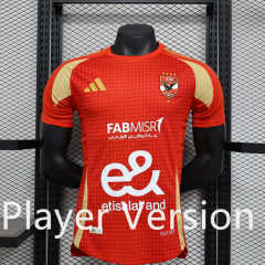 Player Version 2025-2026 Al Ahly SC Red Thailand Soccer Jersey AAA-888