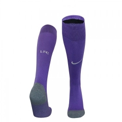 2024-2025 Liverpool Goalkeeper Purple Thailand Soccer Socks