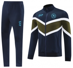 2024-2025 Napoli Royal Blue Thailand Soccer Jacket Uniform-LH