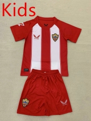 2024-2025 UD Almería Home Red&White Kids/Youth Soccer Uniform-AY